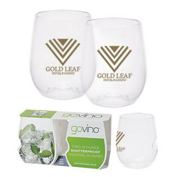 Dishwasher Safe Govino® 12oz Wine/Cocktail Glass 2 Pack