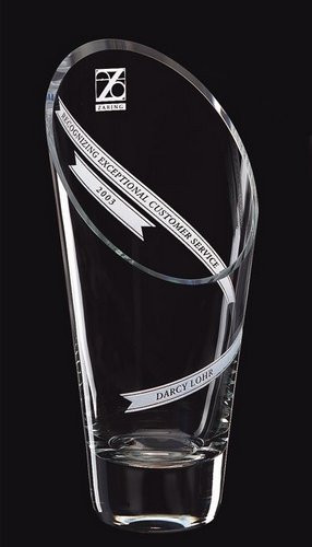 Aspire Crystal Award - SM 8in