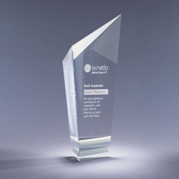 Pristine Optical Crystal Award - SM