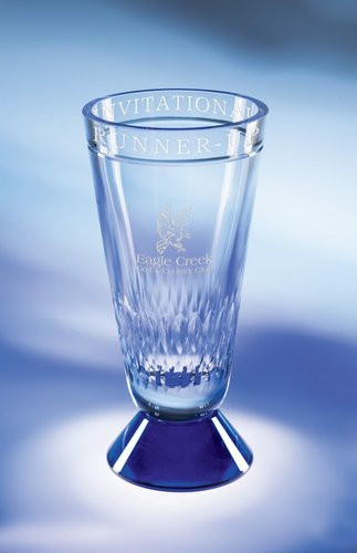 Expressions Vase - Clear Glass Base - Small