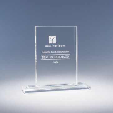 Crystal Plaque Award - MED