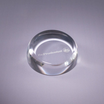 Insignia Lead Crystal Paperweight