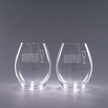 Riedel Engraved Stemless Red Wine Glasses- Traveler 20oz.