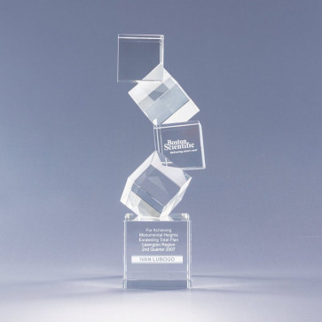 Arabesque Optical Crystal Award - LG
