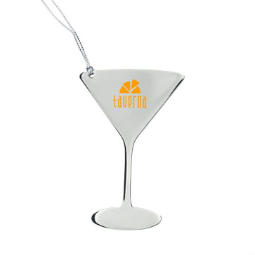 Jolly Wine Glass Shape Ornament