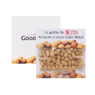 Dry Roasted Peanuts in Large Billboard Header Bag