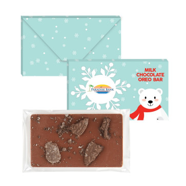 1 oz Executive Custom Chocolate Bar with Oreos&reg;