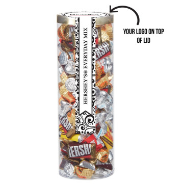 Golden Treat Tube - Hershey's Everyday Mix&trade; with a 4 Color Label