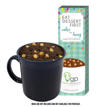 Mug Cake Gift Box - Peanut Butter Cup Cake