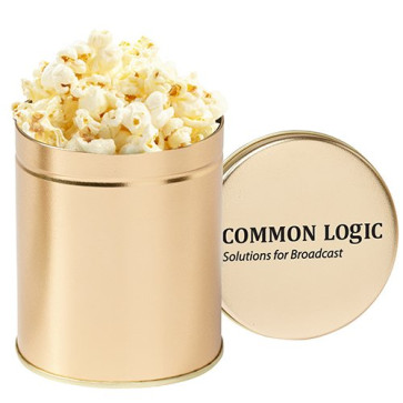 Gourmet Popcorn Tin (Quart) - Kettle Corn
