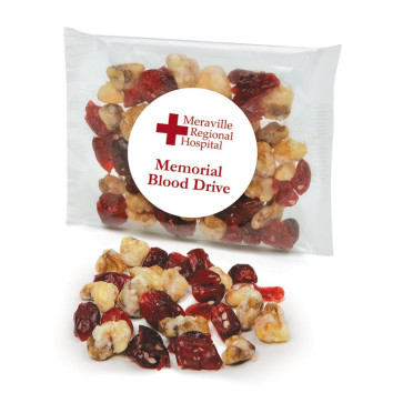 Cranberry Walnut Trail Mix in a Cello Pouch