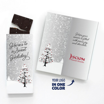 One Color Foil-Stamped Stock Cardinals Sweeter Cards with Sea Salt Caram