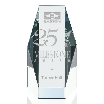 Hexagon Optical Crystal Tower