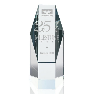 Hexagon Optical Crystal Tower