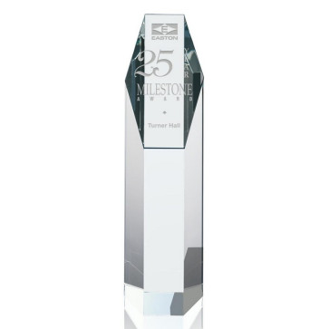 Hexagon Optical Crystal Tower