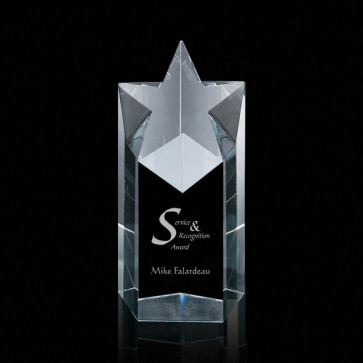Star Tower Optical Crystal Award