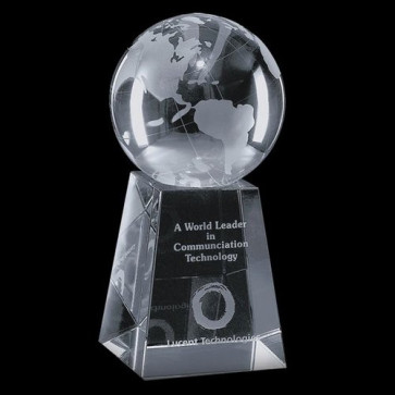 Globe on Tall Base - Optical 3-1/8 in.
