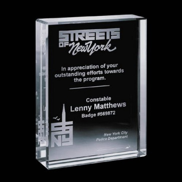 York Award - Optical 6 in.x8 in.