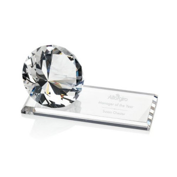 Gemstone Award on Starfire - Diamond