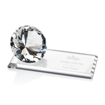 Gemstone Award on Starfire - Diamond