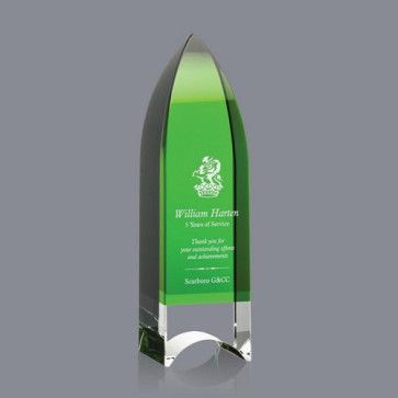 Emerald Tower - Green Crystal