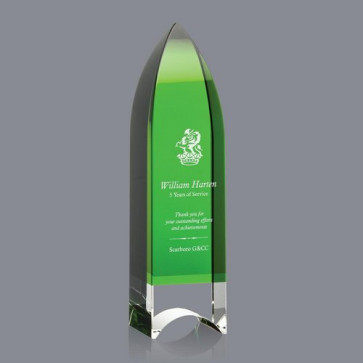 Emerald Tower - Green Crystal