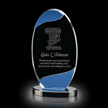 Lola Award - Optical/Blue 8 in Wide