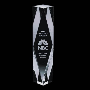 President Award - Optical Crystal 8 in.