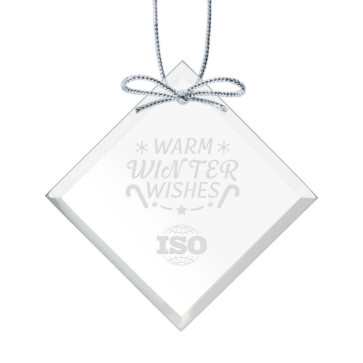 Starfire Square Shape Ornament