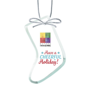 VividPrint Ornament - Jade Stocking