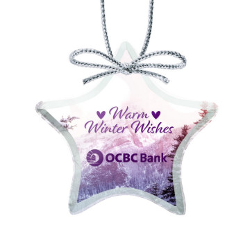 VividPrint Ornament - Jade Star