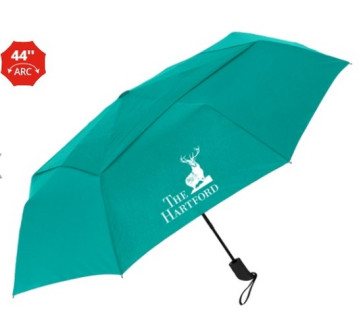 The Vented Cosmopolitan Auto-Open Folding Umbrella