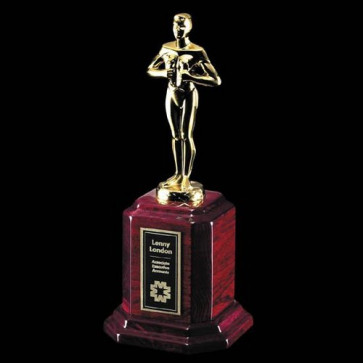 Berkindale Award - Rosewood/Gold 10 in.