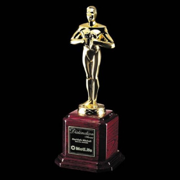 Berkindale Award - Rosewood/Gold 13 in.