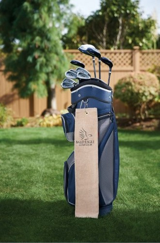 Diamond Collection Golf Towel w/ Tri-Fold Grommet -Embroidered