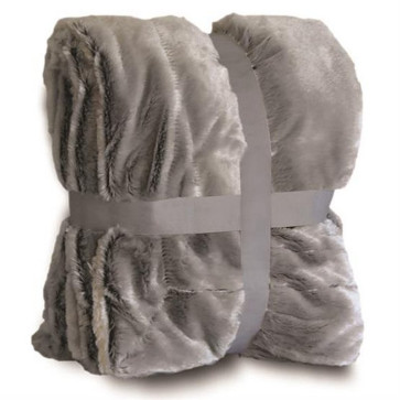 Faux Fur Throw Blanket