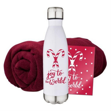Fleece Blanket & Tumbler Combo Set FB2-BTL100