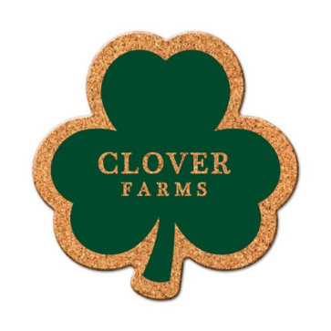 Shamrock Cork Coaster