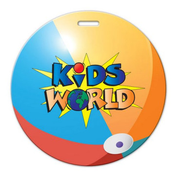 Beach Ball Luggage Tag