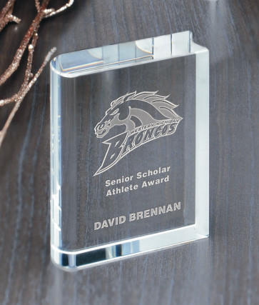Optical Crystal Book Award - Small
