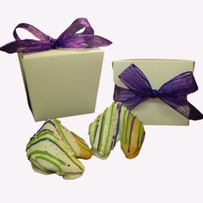 Chocolate Covered Fortune Cookie 2 Pack Pail
