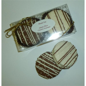 Chocolate Dipped Sandwich Cookie 2 Pack