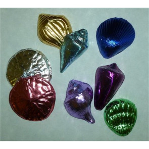 Chocolate Seashells -Bulk Foiled