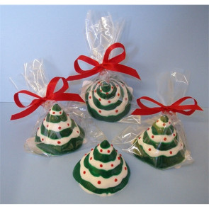 Mini 3D Chocolate Christmas Trees