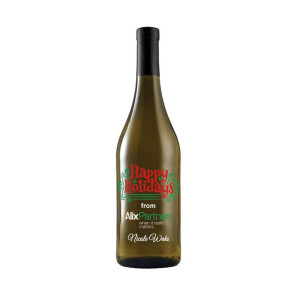 Standard Chardonnay White Wine Bottles Etched with 3 Color Fill - 750ml