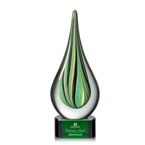 Aquilon Award on Green Base - 13.5