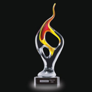 Nextel Award on Clear Base - 22 in.