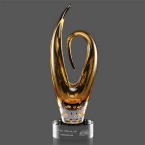Orillia Award on Clear Base - 15 1/2
