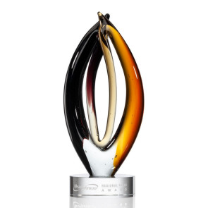 Sanson Award on Clear Base - 13.5 Inches