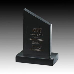 Newport Award Genuine Black Marble 5.5 in.